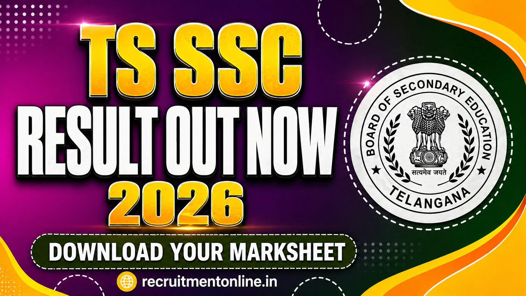 bse telangana results 2026